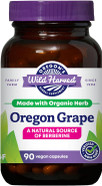 Oregon'S Wild Harvest, Certified Organic Oregon Grape, Berberine Supplement, 1140 Mg, 90 Count Oregon'S Wild Harvest, Certified Organic Oregon Grape, Berberine Supplement, 1140 Mg, 90 Count