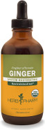 Herb Pharm Certified Organic Ginger Liquid Extract for Digestive Support - 4 Ounce4 Fl Oz (Pack of 1)