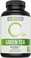 Zhou Green Tea Extract Capsules With Egcg, Natural Energy, Mental Focus, Immune Health, Antioxidant And Heart Support, Non-Gmo, Vegan, Gluten Free, 120 Capsules Zhou Green Tea Extract Capsules With Egcg, Natural Energy, Mental Focus, Immune Health, Antioxidant And Heart Support, Non-Gmo, Vegan, Gluten Free, 120 Capsules
