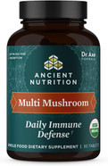 Ancient Nutrition Mushroom Supplement, Organic Multi Mushroom Immune Support Tablet, Supports Stress Response, Gluten Free, Paleo And Keto Friendly, 30 Count