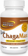 North American Herb & Spice Chagamax - 90 Capsules - Adaptogen, Adrenal Support, Endurance & Stamina - Chaga Wild Mushroom Supplement, Whole Food Herbs - Non-Gmo - 90 Total Servings