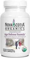 Nova Scotia Organics Age Defense Formula (120 Caplets), Organic; Vegan, Vegetarian, Astragalus Root, Panax Ginseng, Reishi Mushroom Nova Scotia Organics Age Defense Formula (120 Caplets), Organic; Vegan, Vegetarian, Astragalus Root, Panax Ginseng, Reishi Mushroom