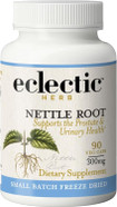 Eclectic Institute Raw Fresh Freeze-Dried Non-Gmo Nettle Root | Prostate, Urinary Tract, And Male Support | 90 Ct (250 Mg)