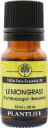 Plantlife Lemongrass Aromatherapy Essential Oil - Straight from The Plant 100% Pure Therapeutic Grade - No Additives or Filters - 10 ml