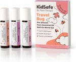 Plant Therapy Travel Kidsafe Essential Oils Blends Set 100% Pure, Undiluted, Therapeutic Grade For Car Sickness, Sleep, And Immune Support, 10 Ml Each Pre-Diluted, Ready-To-Use Roll-Ons Plant Therapy Travel Kidsafe Essential Oils Blends Set 100% Pure, Undiluted, Therapeutic Grade For Car Sickness, Sleep, And Immune Support, 10 Ml Each Pre-Diluted, Ready-To-Use Roll-Ons