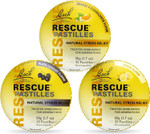 Bach Rescue Pastilles Bundle, Orange And Elderflower, Black Currant, And Lemon, Natural Stress Relief Lozenges, Homeopathic Flower Essence, Vegetarian, Gluten And Sugar-Free, 3 Count