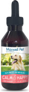 Maxwell Pet By Dr. Garber'S - Calm & Happy | Safe, All Natural, Gemmotherapy Remedy For Canine Use | Stress & Anxiety Relief For Your Dog; Provides Soothing, Calming Effect | 3 Fl Oz