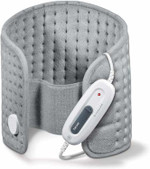 Beurer Uhp49 Heating Pad For Back Pain Relief, 6 Heat Settings, Soft Microplush, Machine Washable Fabric With Auto Shut Off, Electric Heating Pad For Cramps And Sore Muscles, Adjustable Strap Grey Beurer Uhp49 Heating Pad For Back Pain Relief, 6 Heat Settings, Soft Microplush, Machine Washable Fabric With Auto Shut Off, Electric Heating Pad For Cramps And Sore Muscles, Adjustable Strap Grey
