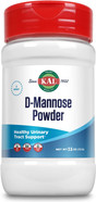 KAL D-Mannose Powder 1600 mg, Easy-to-Mix, Fast-Dissolving Powder to Support Urinary Tract Health, Unflavored, Non-GMO, Vegan, Gluten Free, 45 Servings, 2.5 oz