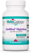 Nutricology ZenMind Nighttime - GABA, L-Theanine, Vitamin B6, 5-HTP - 60 Vegetarian Capsules