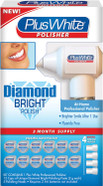 Plus White Diamond Bright Polisher - at Home Professional Teeth Whitening Kit - Removes Unwanted Stains Rapidly - Instantly Brighten Your Smile with Visible Results