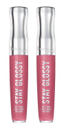 Rimmel Stay Glossy 6Hr Lip Gloss, Stay My Rose, 0.18 Fl Oz (Pack Of 2)Stay My Rose0.18 Fl Oz (Pack Of 2)
