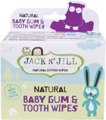 Jack N' Jill Baby Gum & Tooth Wipes - Natural & Safe, Contains Only Water & Xylitol, Soft Sterilized Cotton, Free From Fluoride & Sugar, Baby Mouth Wipes - 25 Individually Wrapped Wipes Jack N' Jill Baby Gum & Tooth Wipes - Natural & Safe, Contains Only Water & Xylitol, Soft Sterilized Cotton, Free From Fluoride & Sugar, Baby Mouth Wipes - 25 Individually Wrapped Wipes
