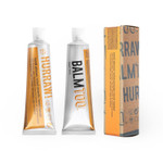 Hurraw! Balmtoo Squeezable Balm, Neroli Almond: Thick, ultra-moisturizing. Anywhere application. Body, face, lips, neck, fingers, toes. 1 tube = 7 sticks of lip balm. Natural, Organic. Made in USA