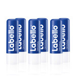 Labello Original Lip Balm in a Pack of 6 (6 x 4.8 g), Lip Balm for Naturally Beautiful Lips, Lip Balm Without Mineral Oils