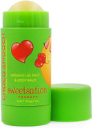 Sweetsation Therapy / Yunasence Chocosmooch Organic Lip, Face & Body Balm, For Dry Cracked Irritated Skin With Argan, Calendula, Avocado & Sea Buckthorn, 1Oz Jumbo. Skin Soothing, Comforting, Protecting