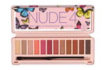 BYS Nude 4 Eyeshadow Palette, 12 Color Collection in Tin Kit with Mirror - Highly Pigmented Matte & Metallic ShadesNude 4