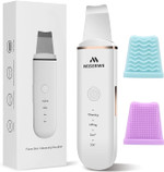 Skin Scrubber Face Skin Spatula Facial Scrubber Spatula For Deep Cleansing Blackhead Remover Pore Cleaner With 4 Modes (White)White Skin Scrubber Face Skin Spatula Facial Scrubber Spatula For Deep Cleansing Blackhead Remover Pore Cleaner With 4 Modes (White)White
