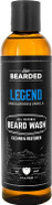 Live Bearded: Beard Wash - Legend - Beard and Face Wash - 8 fl. oz. - Water-Based Formula with All-Natural Ingredients for a Gentle, Deep Cleanse - Made in the USA