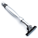Taconic Shave, Gillette Sensor & Sensor Excel Compatible Heavyweight Triple Blade Pivot Head Razor, Includes 1 Preloaded Blade - Delivers A Smooth, Close & Comfortable Shave Taconic Shave, Gillette Sensor & Sensor Excel Compatible Heavyweight Triple Blade Pivot Head Razor, Includes 1 Preloaded Blade - Delivers A Smooth, Close & Comfortable Shave