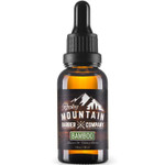 Rocky Mountain Barber Company Men's Bamboo Beard Oil with Grapeseed Oil, Coconut Oil, Argan Oil and Bamboo Scent