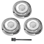 SH70 Replacement Heads for Philips Norelco Series 7000, New Upgraded SH70 Blades for norelco 7000 replacement heads, 3-pc Pack