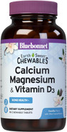 Bluebonnet Nutrition Calcium Magnesium Plus Vitamin D3 Earthsweet, Bone Health & Muscle Relaxation, Soy-Free, Gluten-Free, Kosher Certified, Dairy-Free, 90 Vanilla Flavored Chewable Tablets Bluebonnet Nutrition Calcium Magnesium Plus Vitamin D3 Earthsweet, Bone Health & Muscle Relaxation, Soy-Free, Gluten-Free, Kosher Certified, Dairy-Free, 90 Vanilla Flavored Chewable Tablets