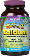 Bluebonnet Super Earth Rainforest Animalz Calcium Magnesium And Vitamin D3 Chews, Natural Vanilla Frosting, White, 90 Count Bluebonnet Super Earth Rainforest Animalz Calcium Magnesium And Vitamin D3 Chews, Natural Vanilla Frosting, White, 90 Count