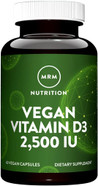 Mrm Nuturition Vegan Vitamin D3 2,500 Iu | Bone + Immune Health | Made From Lichens | Supports Calcium Absorption | Vegan + Vegetarian Friendly | 60 Servings Mrm Nuturition Vegan Vitamin D3 2,500 Iu | Bone + Immune Health | Made From Lichens | Supports Calcium Absorption | Vegan + Vegetarian Friendly | 60 Servings