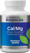 Professional Botanicals Cal/Mg + Boron - Vegan Formulated to Support Bone Health and Healthy Skin, Teeth and Nails Calcium Magnesium and Boron 90 Vegetarian Capsules