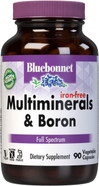 Bluebonnet Multi Mineral Plus Boron Vegetarian Capsules Without Iron,White 90 Count90 Count (Pack Of 1) Bluebonnet Multi Mineral Plus Boron Vegetarian Capsules Without Iron,White 90 Count90 Count (Pack Of 1)
