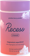 Recess Mood Powder, Calming Magnesium L-Threonate Blend With Passion Flower, L-Theanine, Electrolytes, Magnesium Calm Support Powder Supplement - Gradient Berry 28 Serving Tub