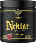 Ambrosia Nektar - Superfood Powder | Complete Health Supplement | Organ Support - Liver, Heart, Kidney Health | 30 Servings (Apple Symphony) Ambrosia Nektar - Superfood Powder | Complete Health Supplement | Organ Support - Liver, Heart, Kidney Health | 30 Servings (Apple Symphony)