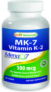 Best Naturals Mk-7 100 Mcg 60 Vcaps