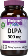 Bluebonnet Nutrition Dlpa (Dl-Phenylalanine) 500Mg, Free-Form Amino Acid, For Nervous System Support, Soy-Free, Gluten-Free, Non-Gmo, Kosher, Vegan, 60 Vegetable Capsules