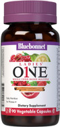 Bluebonnet Nutrition Ladies One Vegetable Capsule, Whole Food Multiple, K2, Organic Vegetable, Energy, Vitality, Non-Gmo, Gluten Free, Soy Free, Milk Free, Kosher, 90 Vegetable Capsule, 3 Month Supply