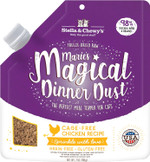 Stella & Chewy's Freeze-Dried Raw Maries Magical Dinner Dust  Grain Free, Protein Rich Cat & Kitten Food Topper  Cage-Free Chicken Recipe  7 Oz Bag