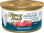 Purina Fancy Feast Wet Cat Food Gourmet Naturals Tuna Recipe in Wet Cat Food Gravy - 3 oz. Can