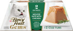 Purina Fancy Feast Gems Mousse Pate with Chicken and Halo of Savory Gravy Cat Food - 4 oz. Box