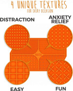 Mighty Paw Dog Lick Pad - Anxiety Alleviation - Strong Suction - Enhanced Paw Grooming - Bpa-Free Silicone - Slow Feeding Lick Pad - Dental Health - Dishwasher Safe - Food Safe Silicone Dog Food Matorange Mighty Paw Dog Lick Pad - Anxiety Alleviation - Strong Suction - Enhanced Paw Grooming - Bpa-Free Silicone - Slow Feeding Lick Pad - Dental Health - Dishwasher Safe - Food Safe Silicone Dog Food Matorange