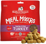 Stella & Chewy'S Freeze Dried Raw Tantalizing Turkey Meal Mixer  Dog Food Topper For Small & Large Breeds  Grain Free, Protein Rich Recipe  18 Oz Bag