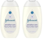 Johnson'S Baby Sensitive Care Face & Body Cream For Babies, Daily Moisturizing Baby Cream To Calm, Nourish & Comfort Dry, Sensitive Skin, Lightly Scented, No Greasy Feel, Hypoallergenic, 13.6 Fl. Oz Johnson'S Baby Sensitive Care Face & Body Cream For Babies, Daily Moisturizing Baby Cream To Calm, Nourish & Comfort Dry, Sensitive Skin, Lightly Scented, No Greasy Feel, Hypoallergenic, 13.6 Fl. Oz