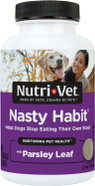 Nutri-Vet Nasty Habit Chewable Tablets for Dogs | Helps Stop Puppies and Dogs from Eating their Own Stool | 60 Count