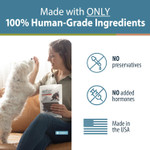 Justfoodfordogs Limited-Ingredient Beef Liver Healthy Dog Treats, Preservative-Free, Made In The Usa, 5 Oz