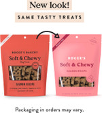 Bocce'S Bakery Oven Baked Salmon Recipe Treats For Dogs, Wheat-Free Everyday Dog Treats, Made With Real Ingredients, Baked In The Usa, All-Natural Soft & Chewy Cookies, Salmon, 6 Oz Bocce'S Bakery Oven Baked Salmon Recipe Treats For Dogs, Wheat-Free Everyday Dog Treats, Made With Real Ingredients, Baked In The Usa, All-Natural Soft & Chewy Cookies, Salmon, 6 Oz