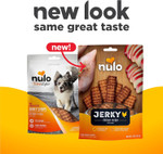 Nulo Freestyle Premium Jerky Strips Dog Treats, Grain-Free High Protein Jerky Strips Made With Bc30 Probiotic To Support Digestive & Immune Health Nulo Freestyle Premium Jerky Strips Dog Treats, Grain-Free High Protein Jerky Strips Made With Bc30 Probiotic To Support Digestive & Immune Health