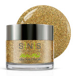 Sns Nail Dip Powder, Gelous Color Dipping Powder - Golddigger (Metallics/Gold) - Long-Lasting Acrylic Nail Color & Polish Lasts 14 Days - Low-Odor & No Uv Lamp Required  1 Ozan04 Golddigger