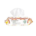 The Honest Company Clean Conscious Wipes | 99% Water, Compostable, Plant-Based, Baby Wipes | Hypoallergenic, EWG Verified | Rainbow, 60 CountRainbow