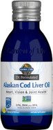 Garden Of Life Dr. Formulated Alaskan Cod Liver Oil 1000 Mg Omega 3S (Epa, Dha & Dpa) + Vitamins A & D, Non-Gmo, Sustainably Sourced & Line Caught, Lemon, 6.76 Fl Oz