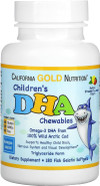 Childrens Dha Omega-3 Fish Oil Chewables, Wild Arctic Cod, Strawberry-Lemon Flavor, Non Gmo, Soy Free, Gluten Free, 180 Fish Gelatin Softgels